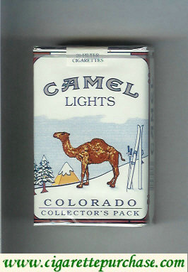 Camel Collectors Pack Colorado Lights cigarettes hard box